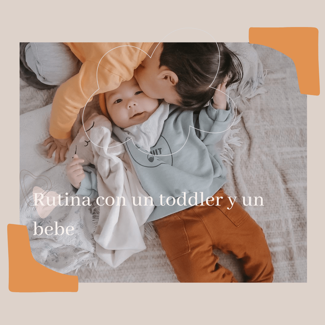 Rutinas con un toddler y un bebe - Montessori Momers
