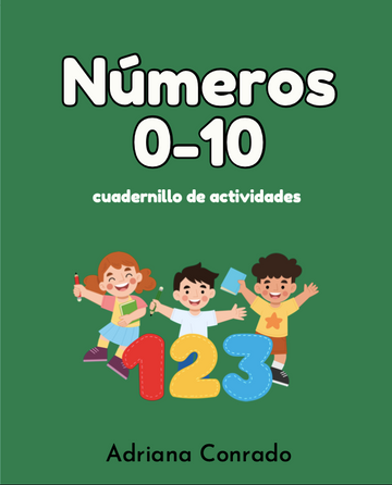 Números del 0-10: cuaderno de actividades