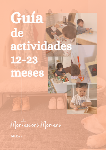Guía de actividades: 1-2 años